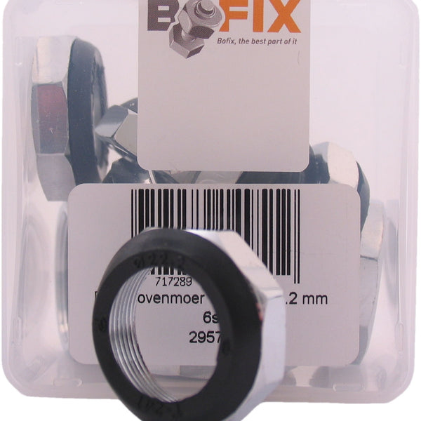 Bofix headset top nut 22.2mm galvanized 6 pieces 295731