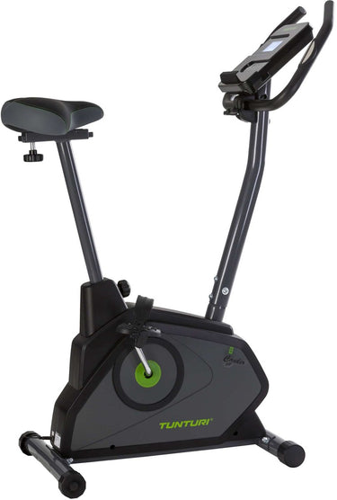 Tunturi cardio fit e30 hometrainer - fitnessfiets met ergometer - 12 trainingsprogramma's - verstelbaar - ergonomisch