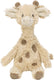Happy horse giraf gus knuffel 22 cm - beige - baby knuffel