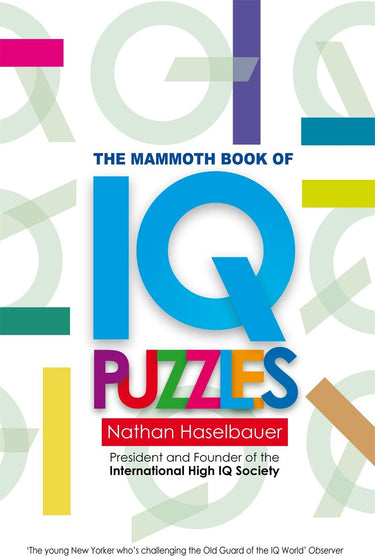 The mammoth book of new iq puzzles