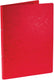 Bronyl ringmap | voor ft a4 | uit glanskarton | 2 ringen van 16 mm | rood