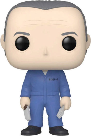 Funko the silence of the lambs verzamelfiguur pop! movies hannibal with knife and fork 9 cm multicolours