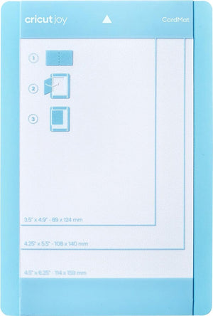 Cricut 11,4 x 15,9 cm snijmat lichtblauw