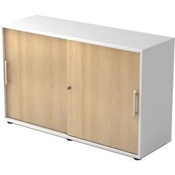 Bach kast hammerer 2fh eiken, wit