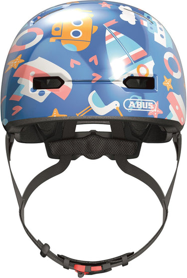 Abus helm Skurb Kid Blauw sailGoud M 50-55cm