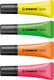 Stabilo neon - markeerstift - set met 4 stuks