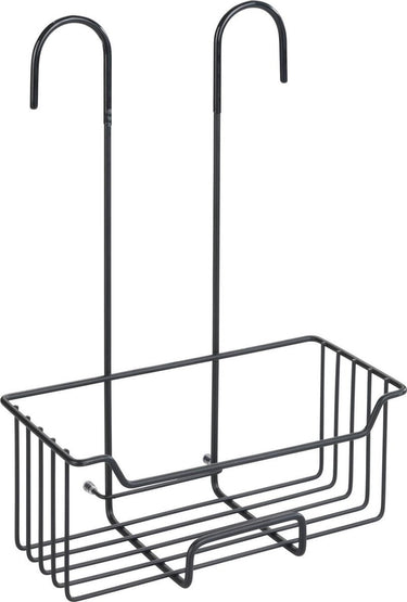 Wenko 1065528 - douchecaddy milo rvs zwart | 1 stuks