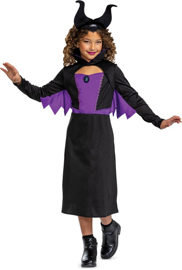 Disguise disney - villains, maleficent classic , maat s (5 - 6 jaar), meisjes