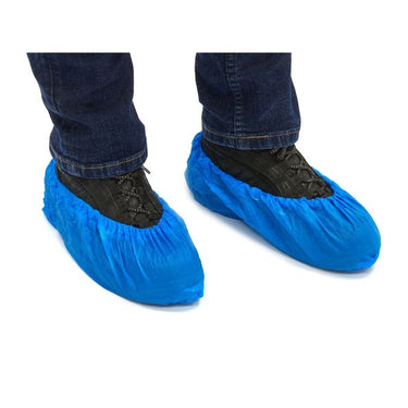 Cmt schoenovertrek 41 x 15cm 40my blauw (2000 stuks)