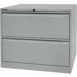 Archiefkast bisley df2355 zilver 2 lades