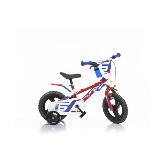 Dino bikes dino jongensfiets r1 12 inch rood blauw