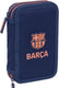 Fc barcelona gevuld etui - 29 stuks - 19.5 x 12.5 x 4 cm - polyester