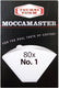 Moccamaster filterpapier nr.1 - cup-one - 80 stuks