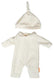 Miniland poppenpyjama met muts 38cm - poppenkleding accessoire.