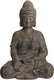 Mica decorations buddha decoratief object - 46x33x65 cm - grijs