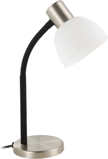 Eglo macere tafellamp - bureaulamp - e14 - 34 cm - wit