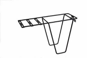 Load image into Gallery viewer, bagagedragerverlenger Tas-mee staal zwart
