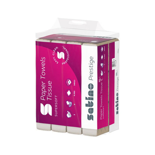 Satino prestige 2-laags handdoekje 24x21cm (4032 stuks)