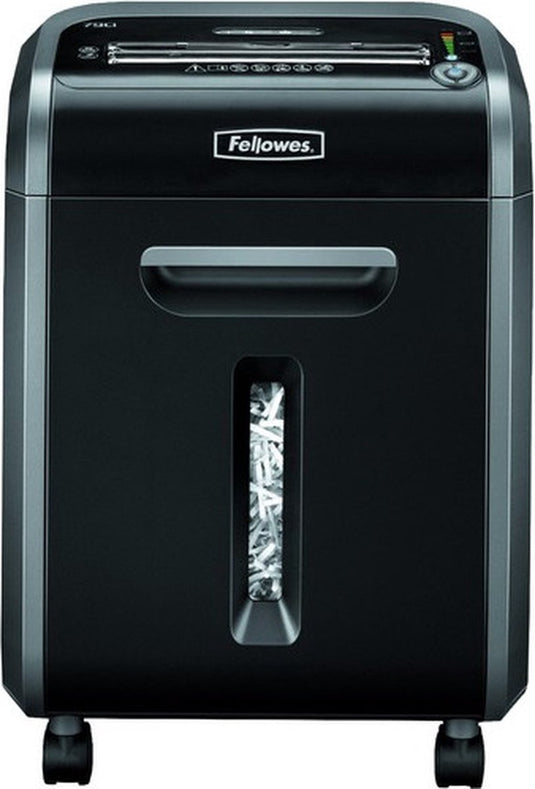 Fellowes papierversnipperaar 79ci snippers p4, 16 vel, zwart