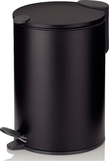 Kela pedaal afvalemmer, 3 l, zwart - | mats