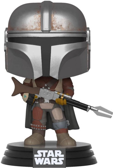 Funko pop! star wars: the mandalorian - the mandalorian #326 | bobble-head vinyl figure |