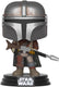 Funko pop! star wars: the mandalorian - the mandalorian #326 | bobble-head vinyl figure |