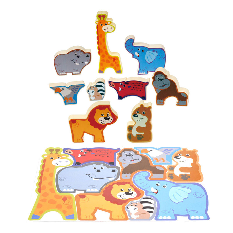 Load image into Gallery viewer, Playgo puzzel safari
