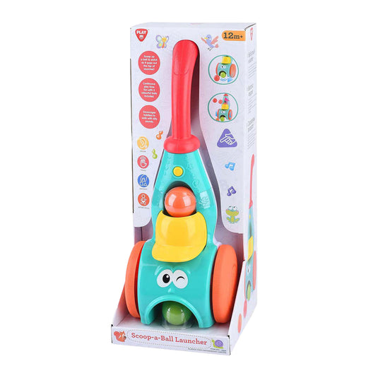 Playgo scoop-a-ball werper geel 2995