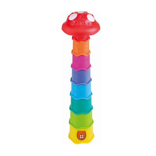 Playgo stapeltoren paddenstoel