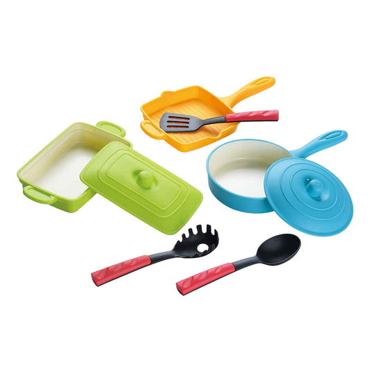 Playgo grilpannen set met accessoires - 8dlg.