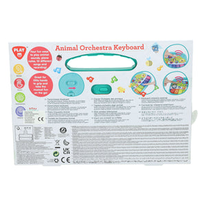 Playgo dieren keyboard - speelgoed piano met dierengeluiden en melodieën.