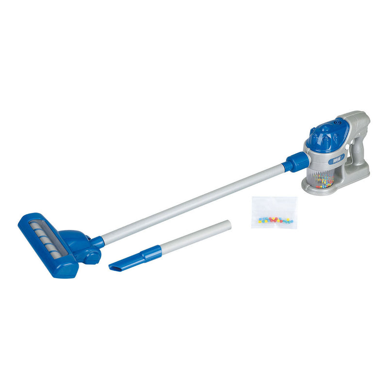 Load image into Gallery viewer, Playgo draadloze stofzuiger grijs blauw - 6dlg.
