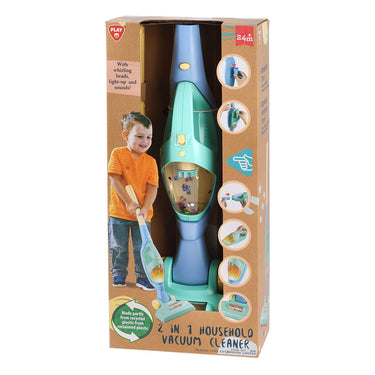 Play go 2in1 draadloze stofzuiger met licht en geluid