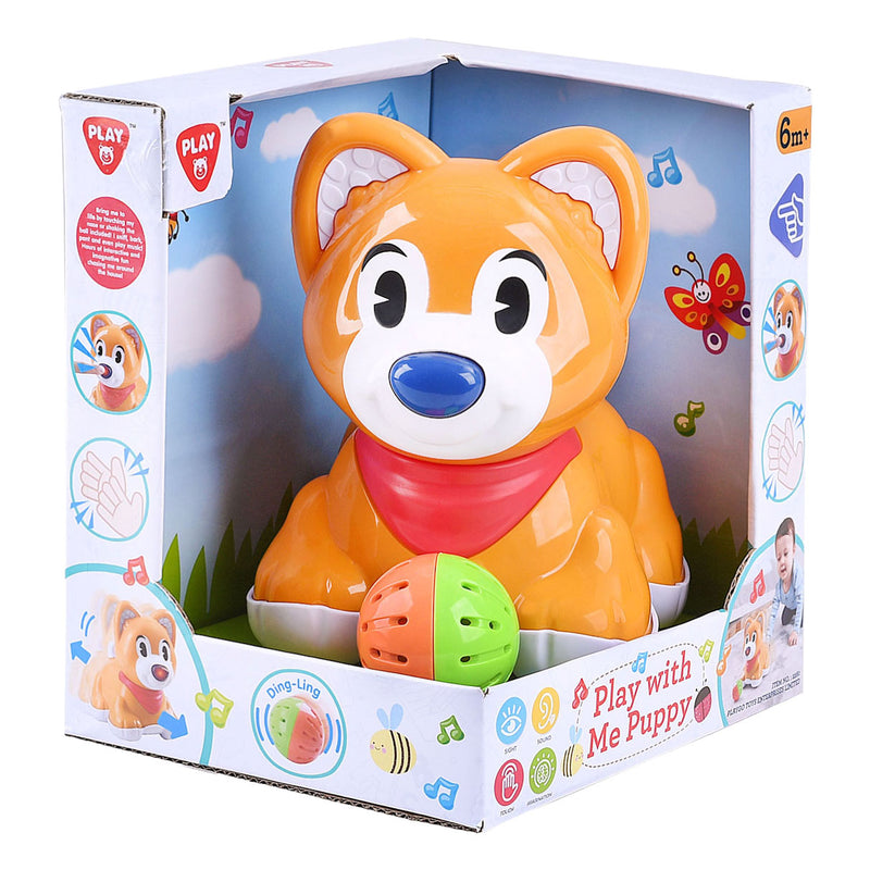 Load image into Gallery viewer, Playgo baby interactieve puppy met bal
