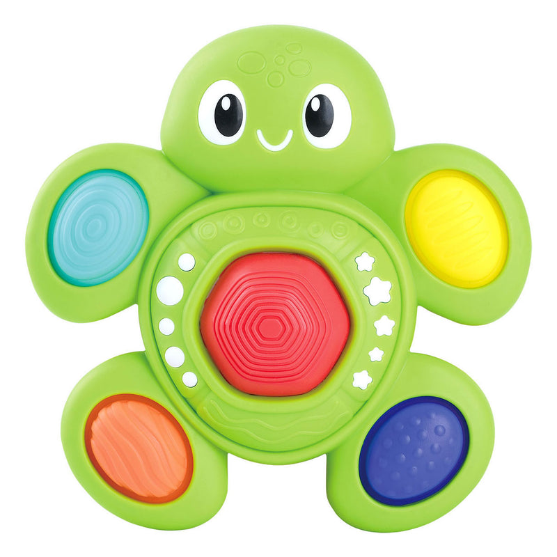Load image into Gallery viewer, Playgo baby sensorische schildpad met licht en geluid
