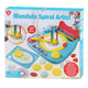 Playgo mandala spirograaf en sjablonen tekenset - 27dlg.
