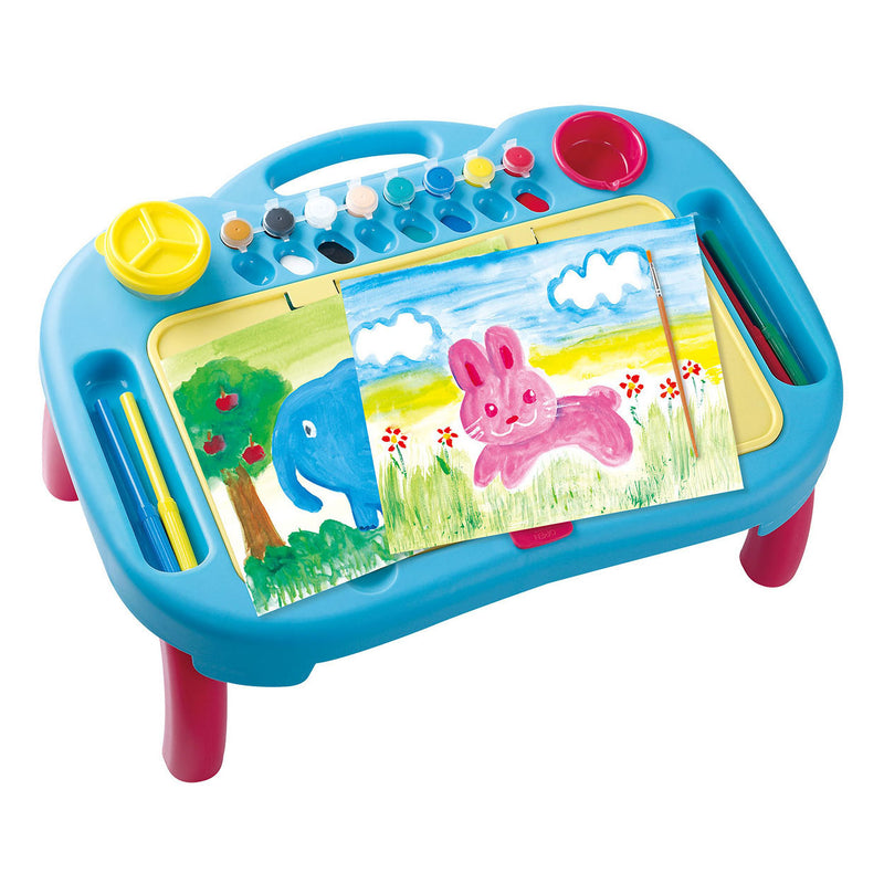 Load image into Gallery viewer, Playgo draagbare tekentafelset - 19dlg.
