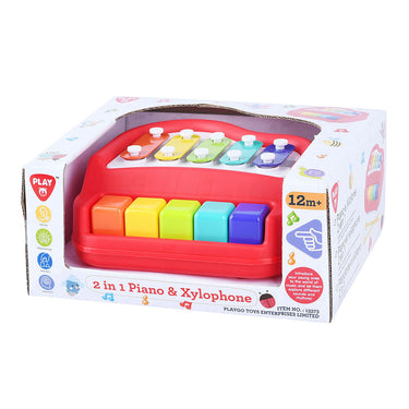 Playgo 2in1 piano en xylofoon