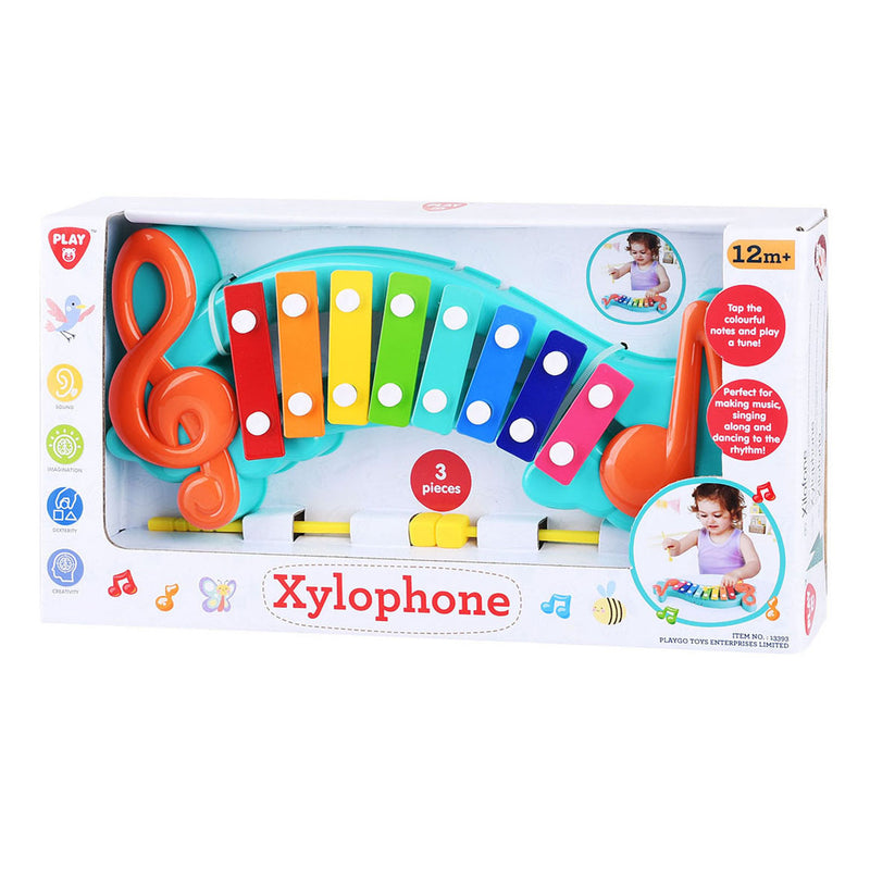 Load image into Gallery viewer, Playgo xylofoon met muzieknoten - 3dlg.
