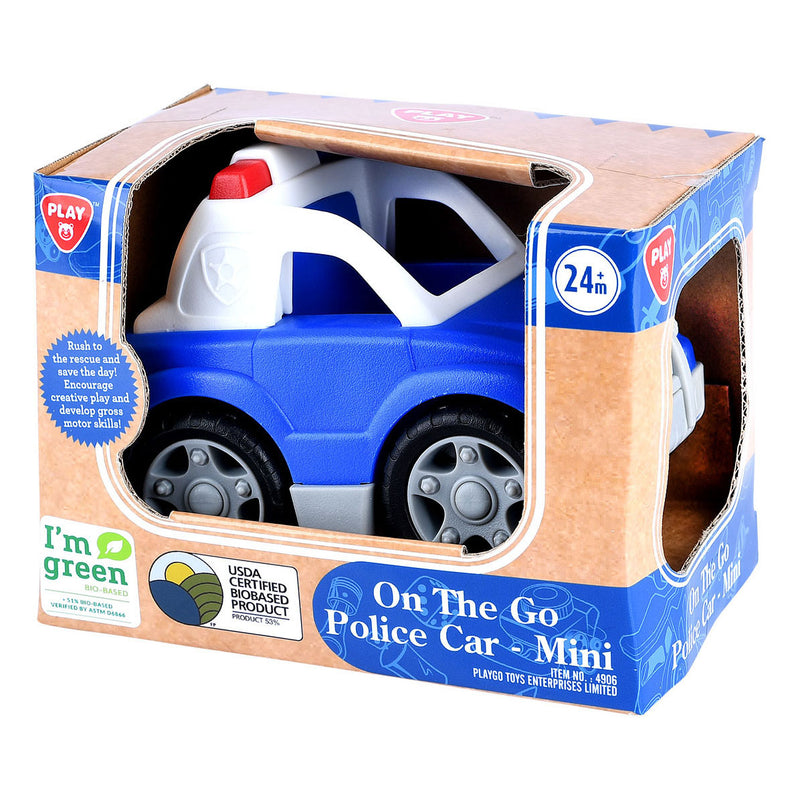 Load image into Gallery viewer, Playgo biobased politieauto - 12cm
