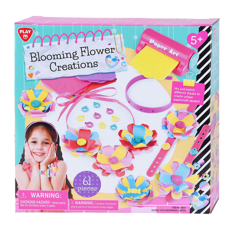 Load image into Gallery viewer, Play Maak je Eigen Bloemen Creaties Knutselset, 61dlg.

