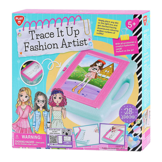 Playgo tekenprojector overtrekken fashion artiest set - 28dlg.