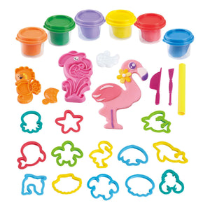 Play go zeedieren kleiset - 6 kleipotjes
