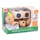 Playgo play houten rollende rups