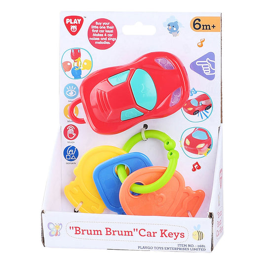 Playgo brum brum autosleutels - 5dlg.