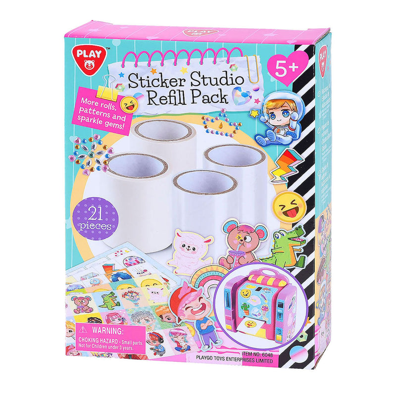 Load image into Gallery viewer, Playgo stickerstudio sticker navulling - 21st.
