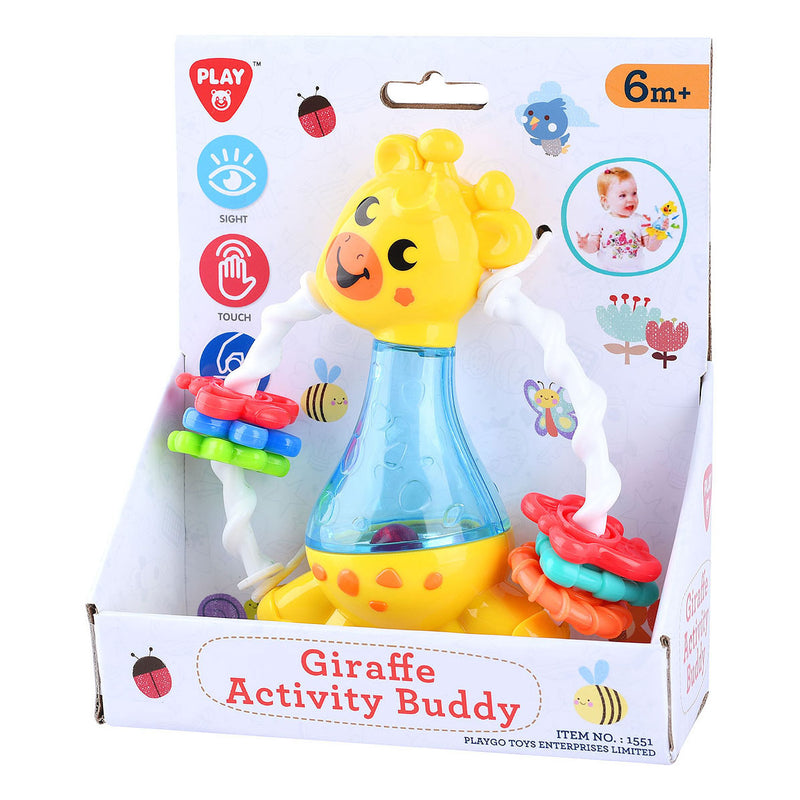 Load image into Gallery viewer, Playgo rammelaar giraffe

