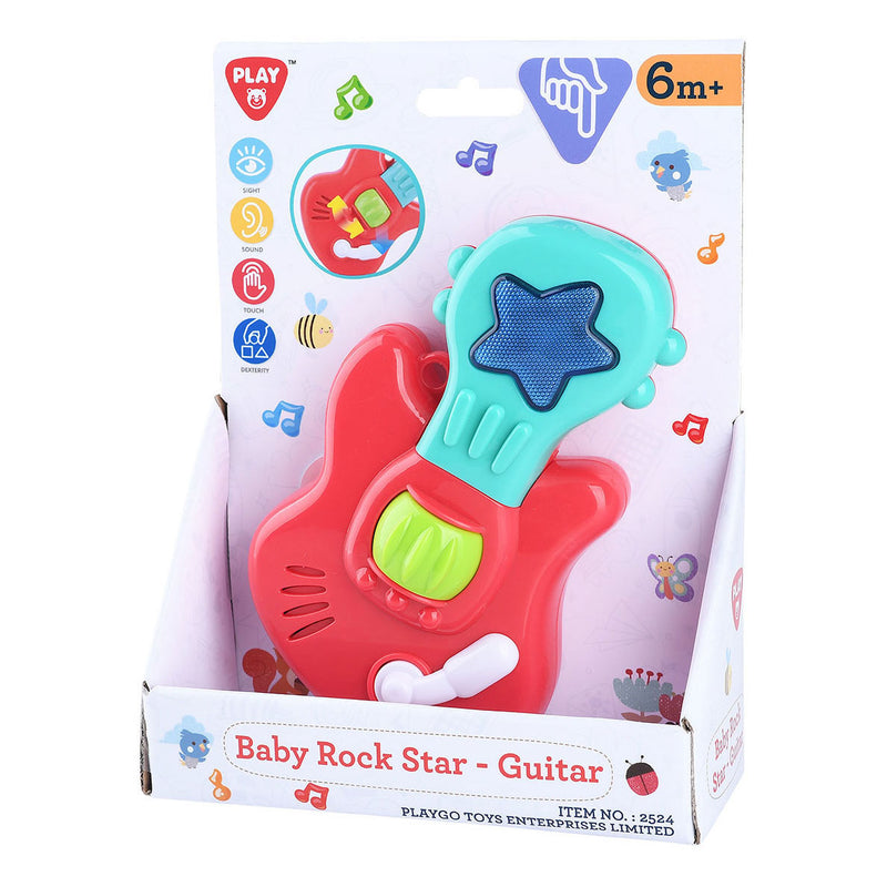 Load image into Gallery viewer, Playgo baby rock star gitaar klein
