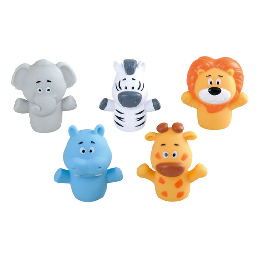 Playgo vingerpoppetjes wild safari - 5st.