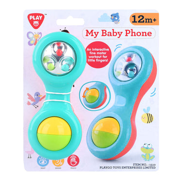 Playgo mijn baby telefoon met bewegende balletjes